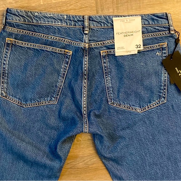 Rag & Bone Low Rise Featherweight Boyfriend Jeans NWT - Picture 8 of 10
